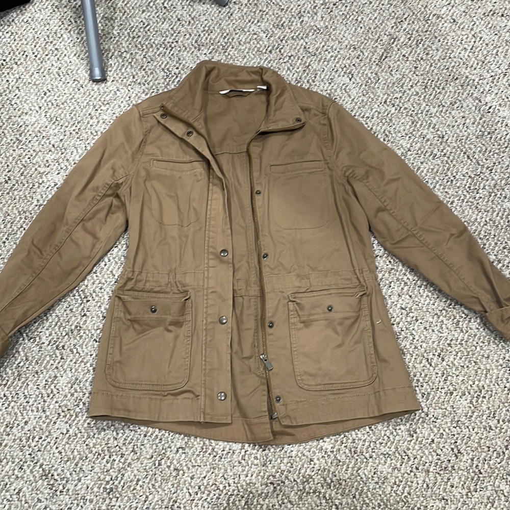 LL Bean tan fall/spring jacket